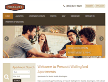 Tablet Screenshot of prescottwallingford.com